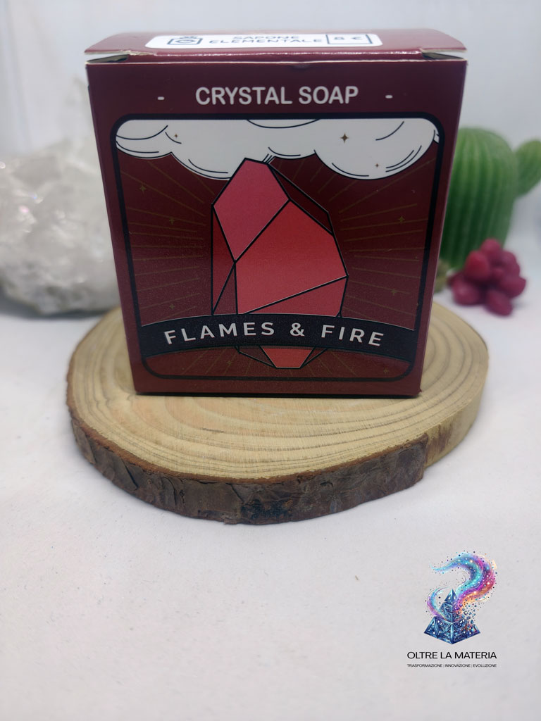Sapone Elementale con Pietre Semipreziose - Fuoco - immagine 2